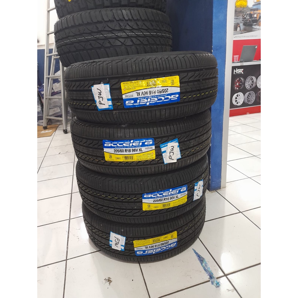 SPAYLATER 0% BAN MOBIL RING 16 ACCELERA ECO PLUSH 205 60 R16 BAN TUBELES TERBARU