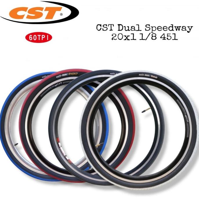 Ban Luar Cst Dual Speedway 20 X 1 1/8