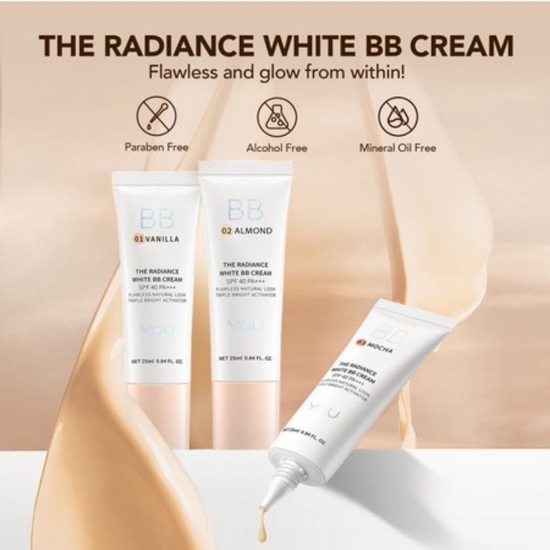 YOU THE RADIANCE WHITE BB CREAM SPF40 PA++++