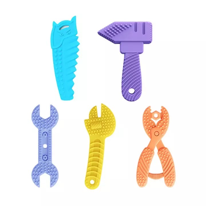 George Baby Silicon Teether Tools Shape / Gigitan Bayi