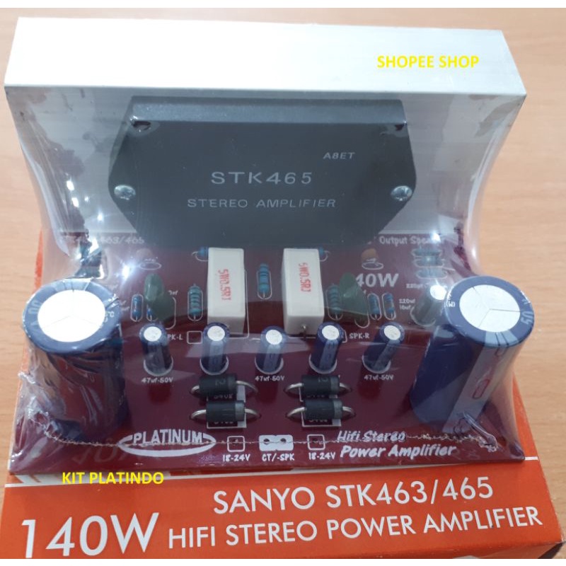 POWER STK465 STEREO SANYO 140WATT