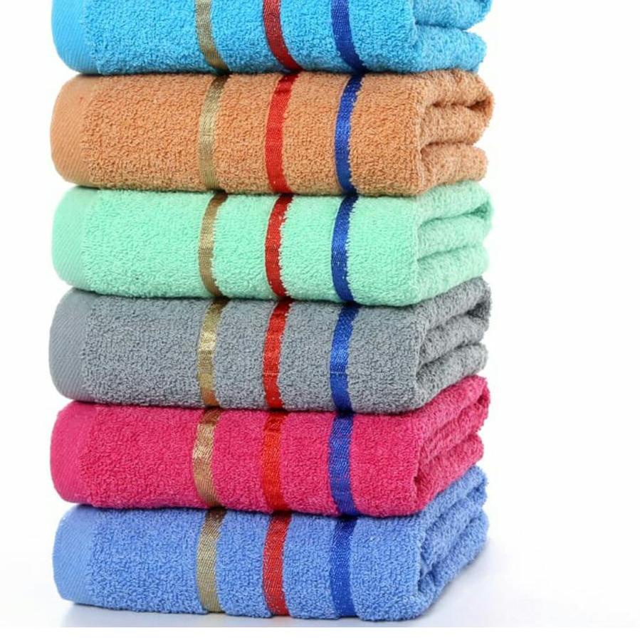 Handuk Mandi Dewasa MOTIF GARIS (H12) | Handuk Dewasa Motif Garis