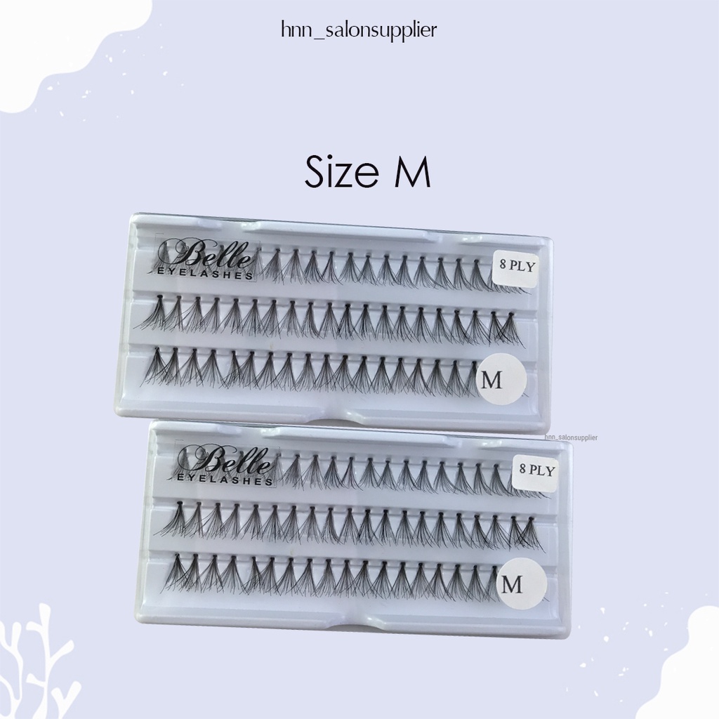 Bulu Mata Eyelash Cabang Flare 8ply Extension