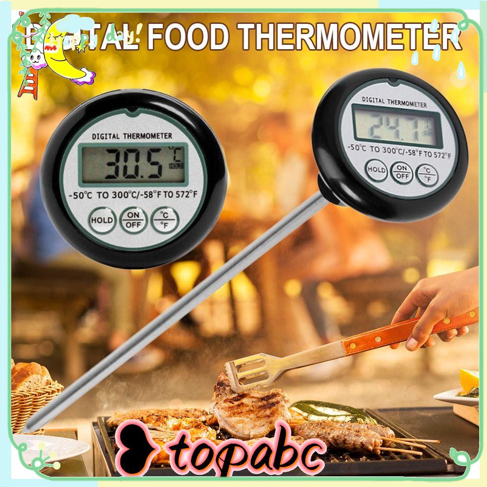 Termometer Makanan Digital TOP Termometer Makanan NEW BBQ Alat Pengukur Indikator Panas