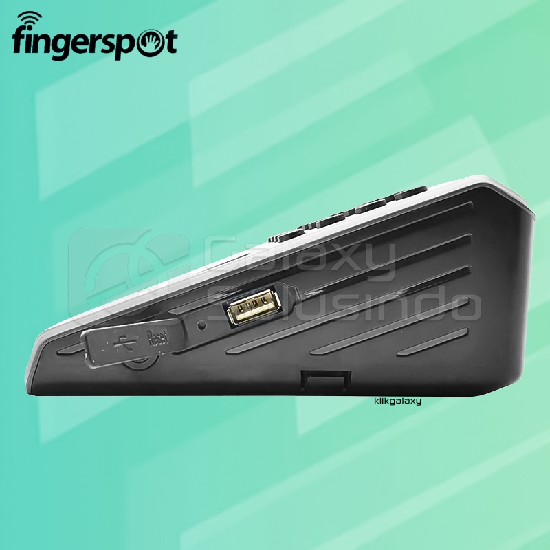 Fingerspot Revo Revo WF-206BNC Fingerprint Mesin Absensi - Paket LockDoor Pintu Kaca