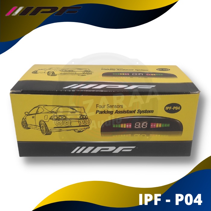 Sensor Parkir Mobil IPF IPF - P04 LED Display 4 Sensor