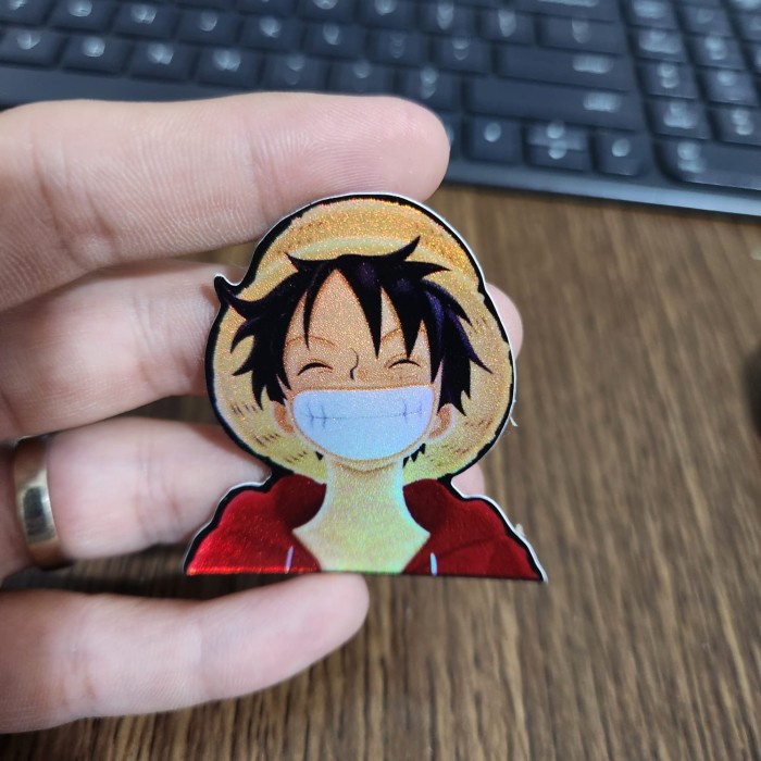 

Sticker Hologram Anime - PSH1184 - One Piece - Luffy