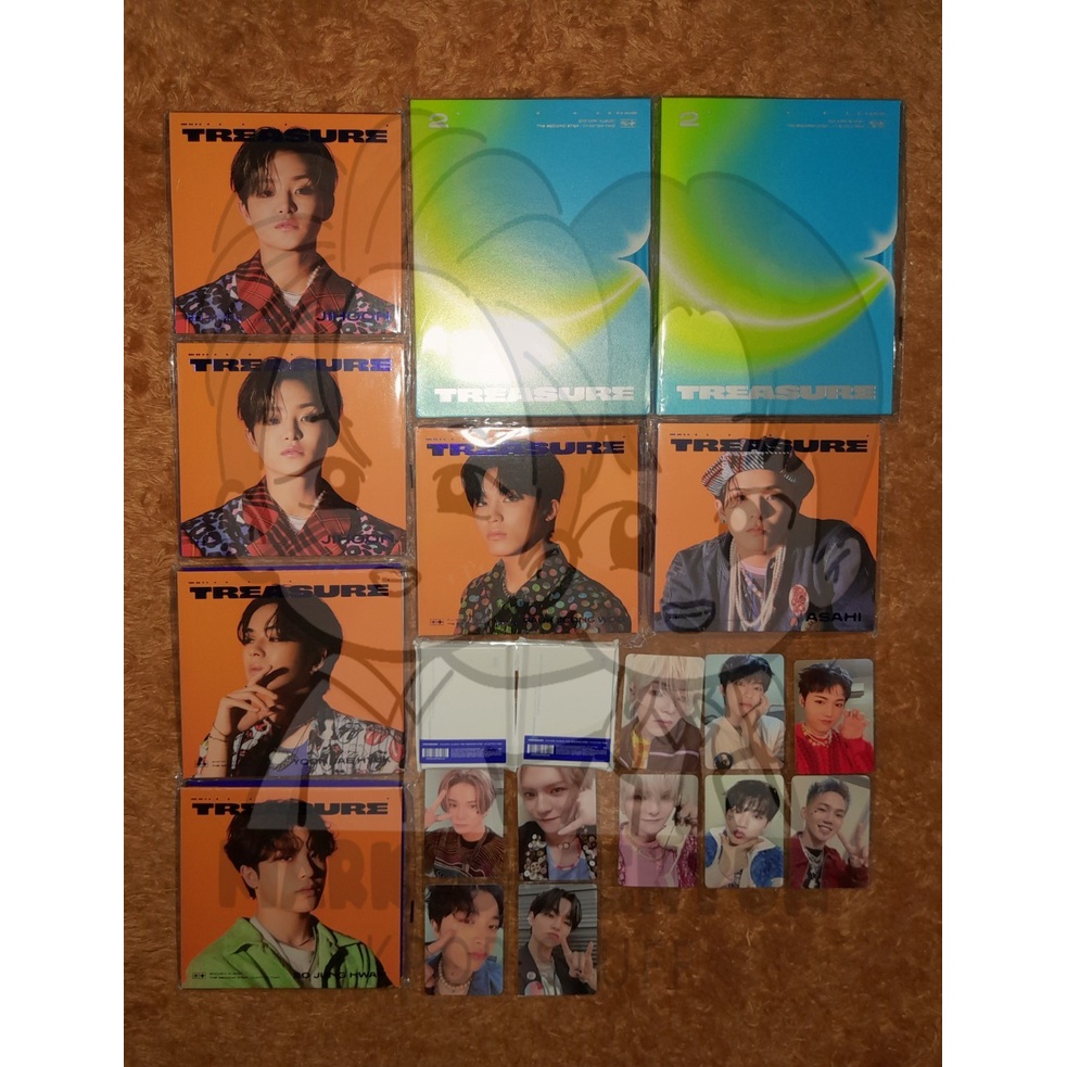 TREASURE 2ND MINI ALBUM THE SECOND STEP: CHAPTER TWO PHOTOBOOK POB JIHOON KTOWN4U [READY STOCK]