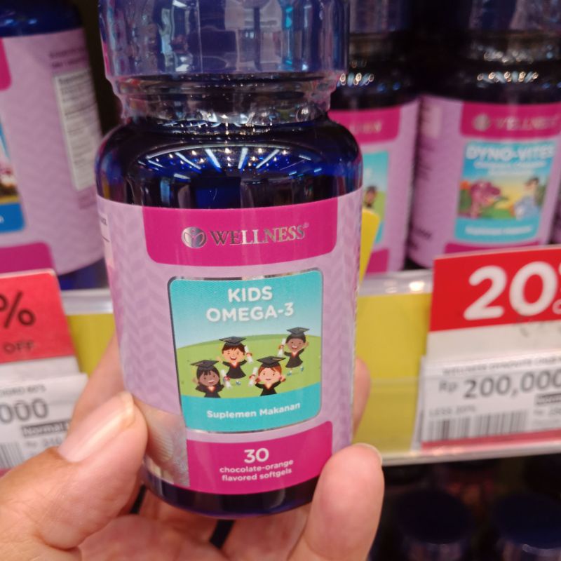 Wellness
Wellness Kids Omega 3 30 Softgels

