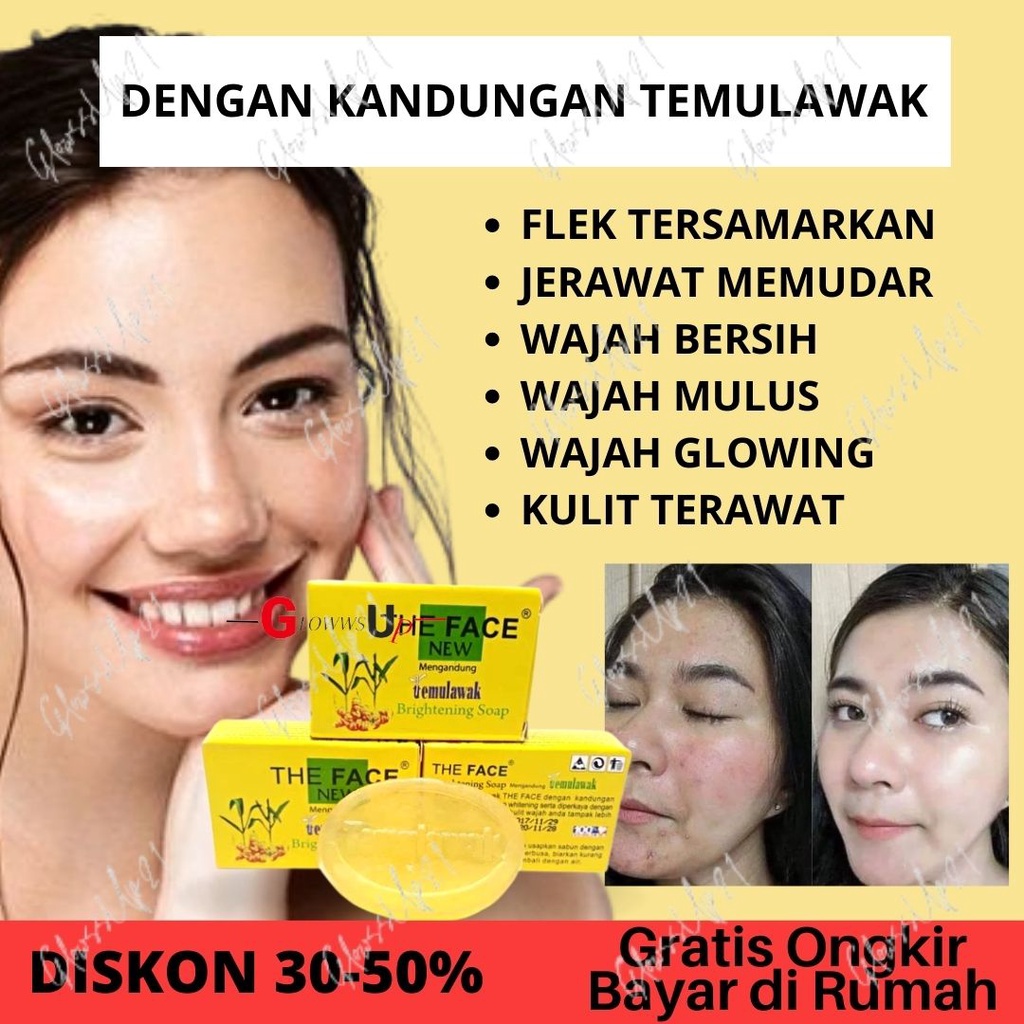 THE FACE Temulawak Brightening Soap 60gr