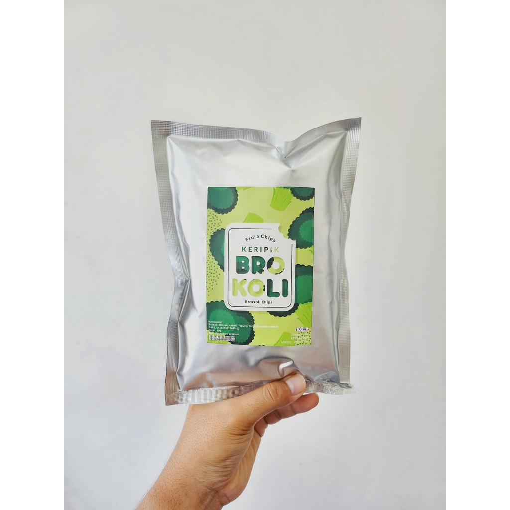 KERIPIK BROKOLI CRISPY FRUTA CHIPS APELICIOUS 80g