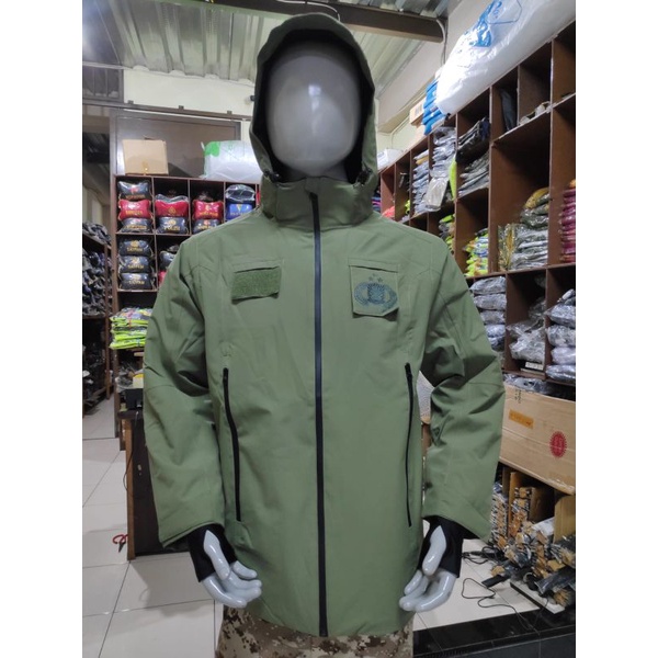 Jaket jatah brimobPolisi Hijau | Jaket Polri | jaket Polisi Waterproof | Jaket jatah Polri Hijau