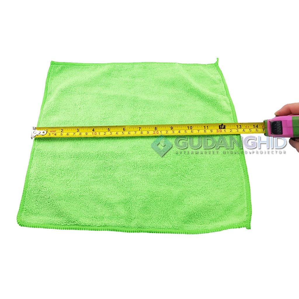 Kain Lap Microfiber Detailing Poles 33x33cm 33cm x 33cm Tebal 280GSM