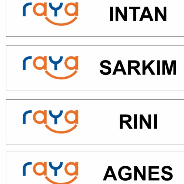 

PLAT NAMA MEJA BRI AGRO (STANDAR)