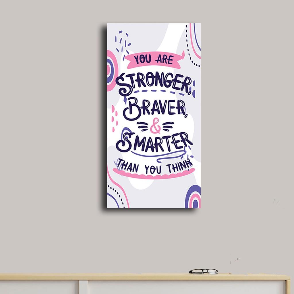 OTS HQUOTE - Walldekor Hiasan Dinding kamar rumah minimalis dekorasi pajangan poster kayu (10x20cm)