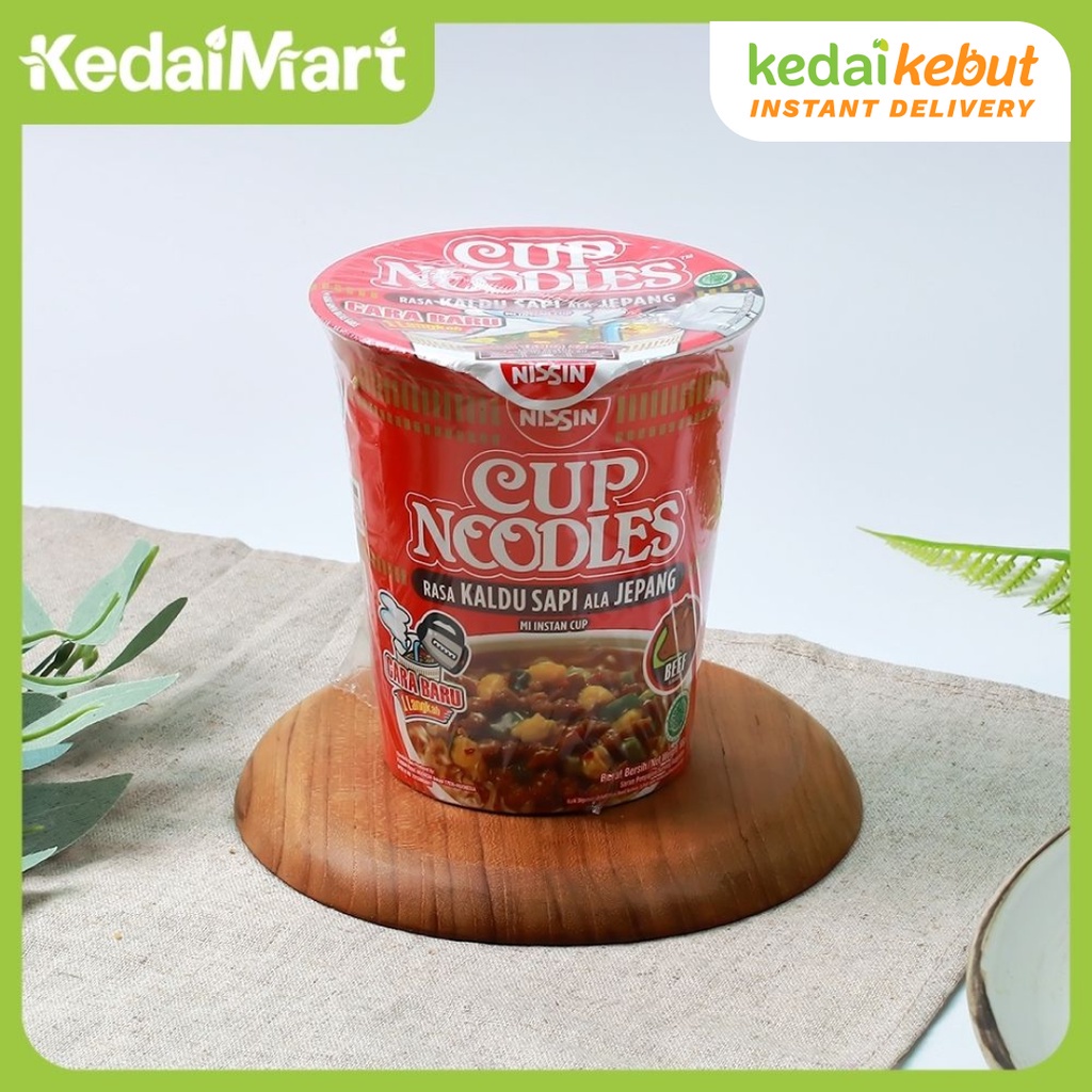 

Nissin Cup Noodles Japanese Style Beef 66 Gram