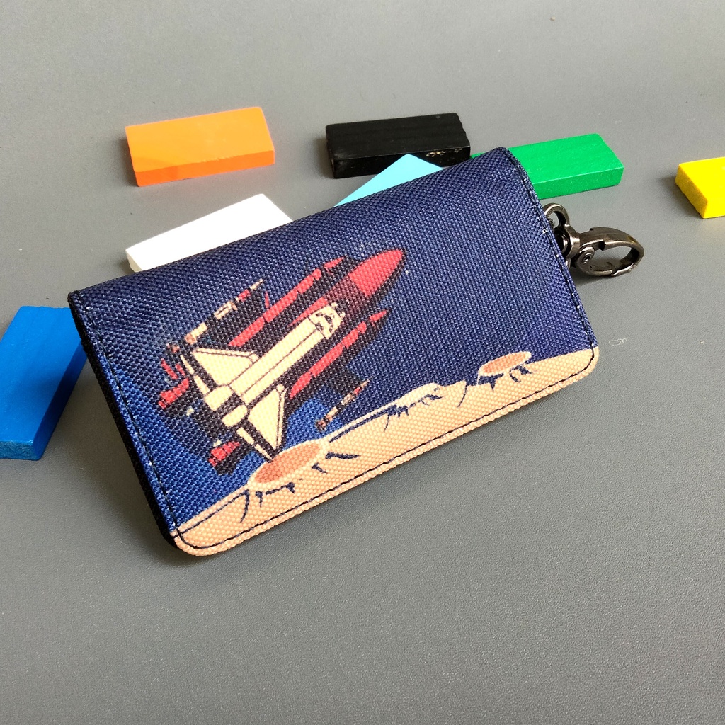 Gantungan Kunci Mobil Dompet Stnk Motor Print Spaceworlds