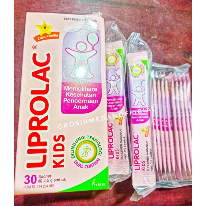 LIPROLAC SUPLEMEN PROBIOTIK - MENYEHATKAN SALURAN CERNA DARI BAKTERI BAIK LACTOBACILLUS