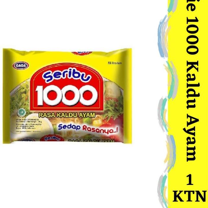 

11.11✔️GAGA 1000 RASA KALDU AYAM (1 DUS = 40 PCS)|SQ1