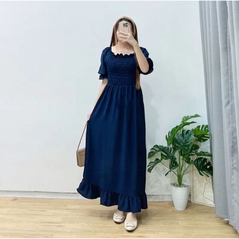 Miyu Long Dress wanita