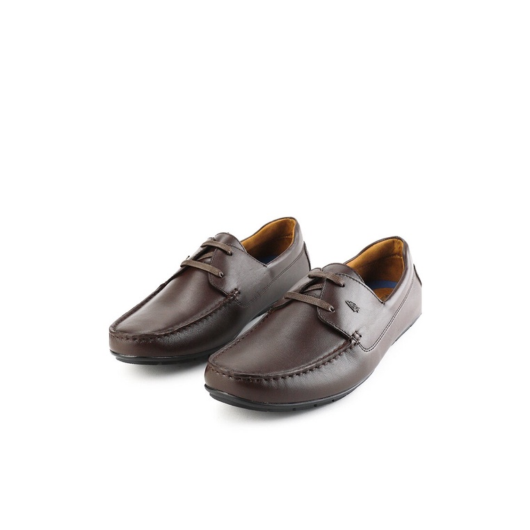 HM012 SEPATU PANSUS HUSH PUPPIES PRIA ORIGINAL LOAFER KULIT BRANDED COKLAT BROWN