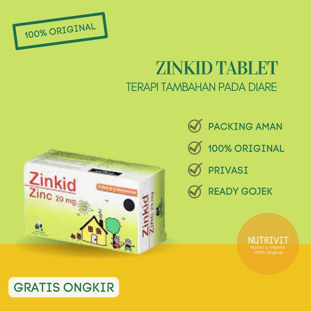 Zinkid 20 Mg Tablet