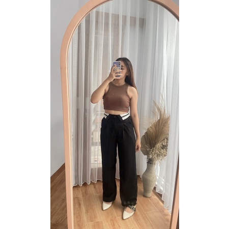 [LAXMI] Aurora Pants // Premium Kulot highwaist