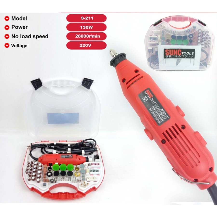 Die Grinder Kit Gerinda Mini Set Lengkap