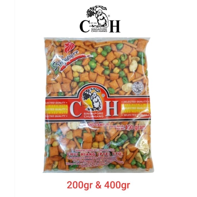 

CH Chui Hiang Mixed Nut Kacang Campur 200gr & 400gr