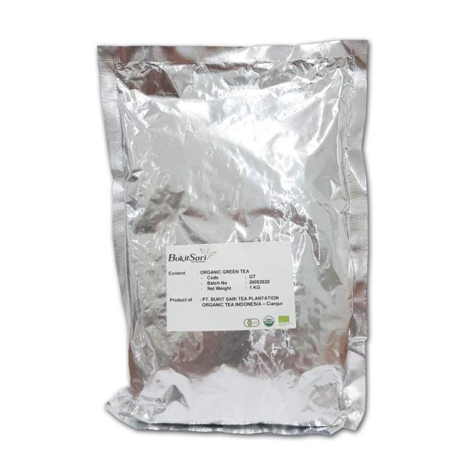 

Teh Organik || Teh Hijau ( Bankitwangi Organic Green Tea ) Bulk 1 kg