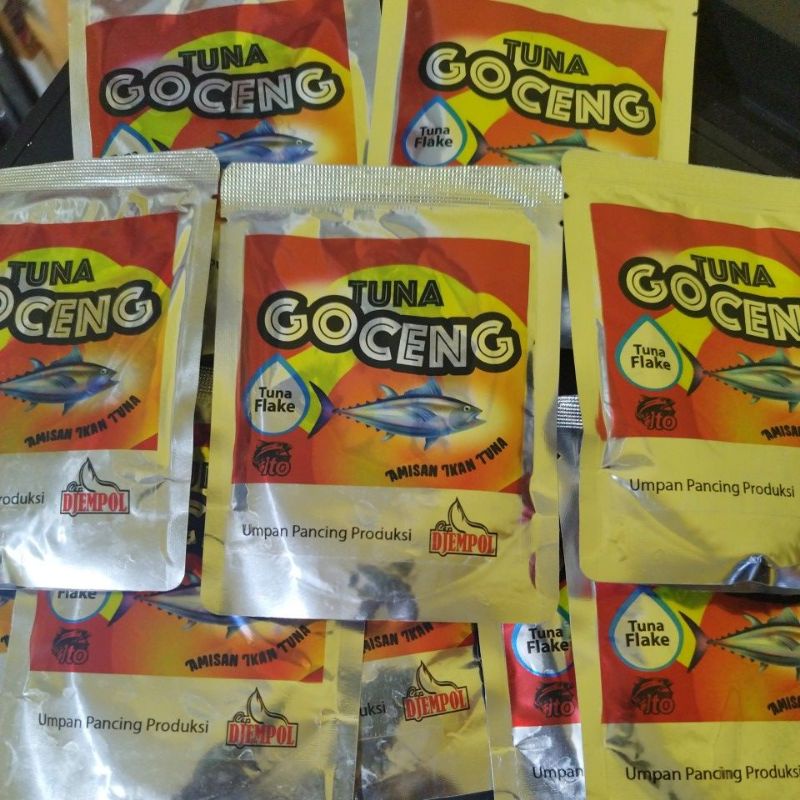 TUNA GOCENG Umpan Pelet Mancing Amisan Djempol Kang Ito