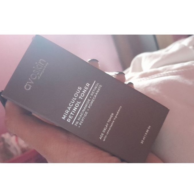 Avoskin miraceolus retinol toner 20mL gratis mini serum somethinc if still avail