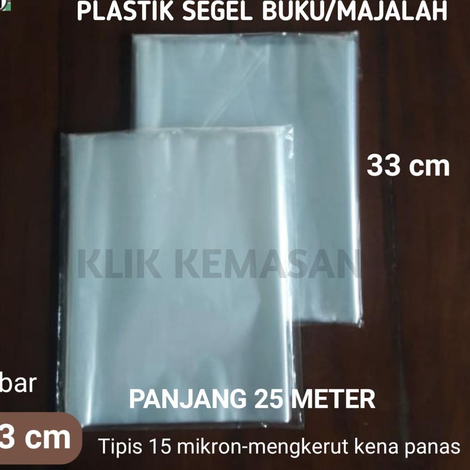 

⇔ PLASTIK SHRINK POF 33CM 25METER/PLASTIK SEGEL PLASTIK BUKU MAJALAH ぴ