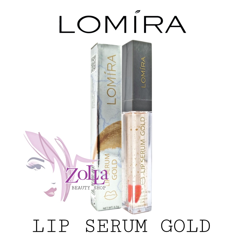 LOMIRA LIP SERUM GOLD - BPOM - LIP SERUM LOMIRA GOLD - SERUM BIBIR MURAH