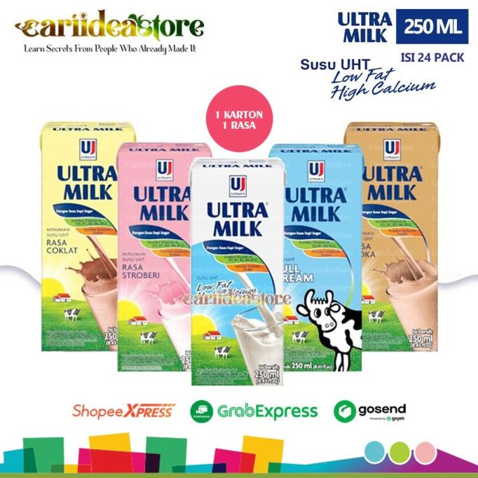 

Susu Ultra Milk 250 ml (1 Karton) | 5 Varian Rasa TERLARIS TERPERCAYA ORIGINAL