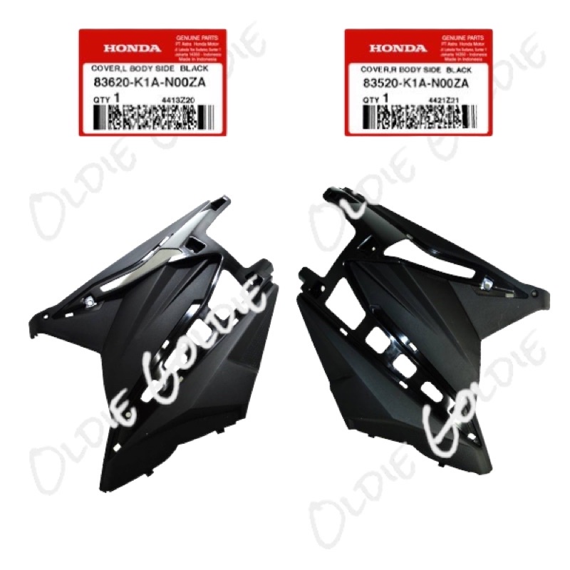 83520-K1A-N00ZA 83620-K1A-N00ZA Cover Sambungan Body Kanan Atau Kiri Beat LED K1A AHM 83520K1AN00ZA 