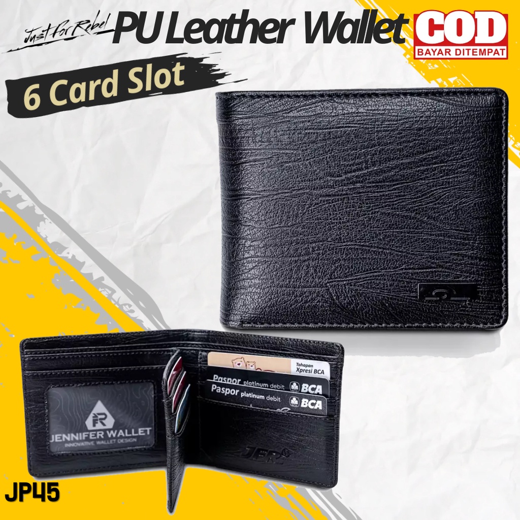 Dompet Kulit Remaja Pria Bapak Cowok Laki Laki Dewasa Remaja Santai Kasual Distro Terbaru Kekinian O