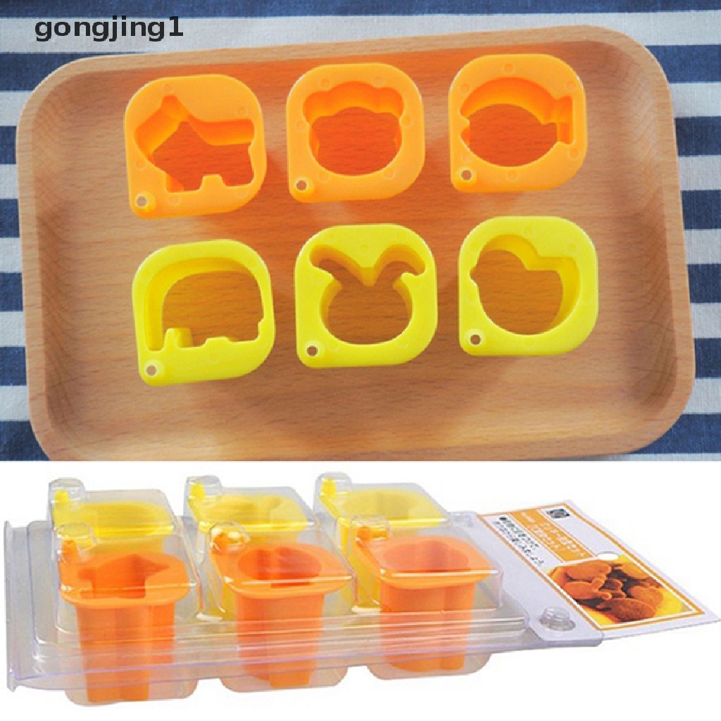 Ggg Cetakan Kue Kering Kartun Hewan Biskuit Pastry Roti Baking Sandwich Fondant Mold ID