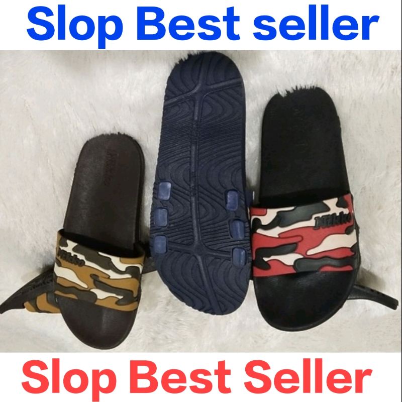 Sandal slop super awet, murah, keren  ( Real picture )