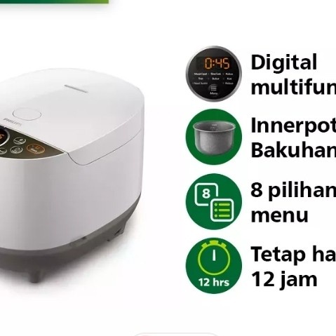 Rcook Rice Cooker Magic Com Philips Hd4515 /30 /90 /85 Hd 4515