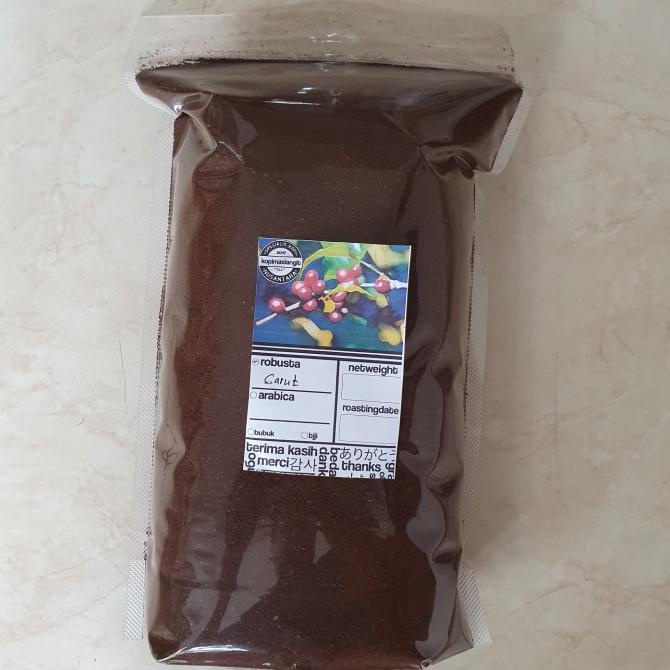 

Kopi Bubuk Robusta Murni Tanpa Campuran Kopi Hitam Asli 800 gram