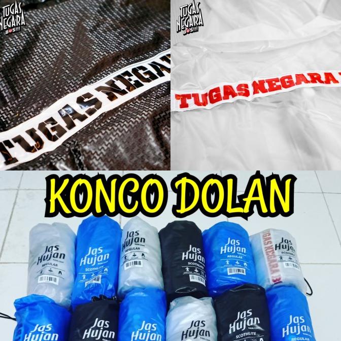 Jas Hujan Tugas Negara Bos
