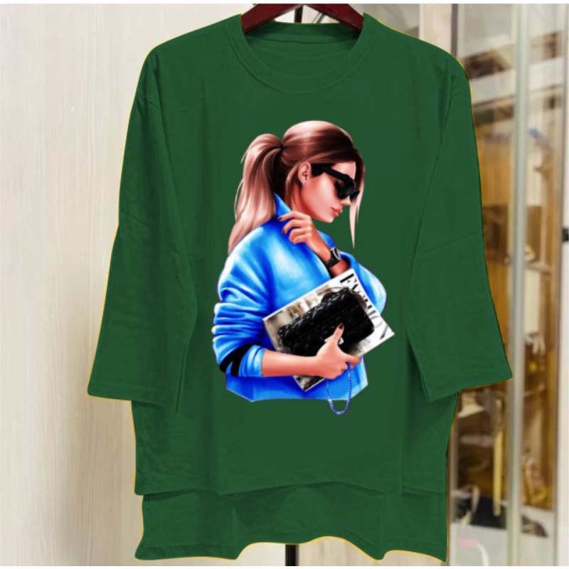 Kaos Oversize Wanita SCHOOL GIRL