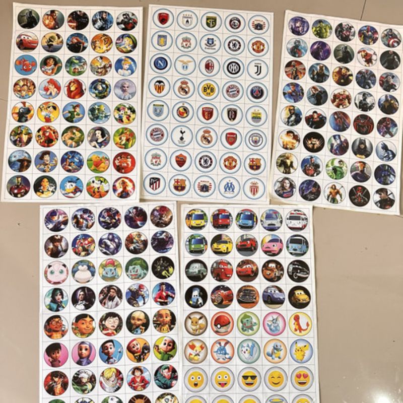 40 Pcs Mainan Tajos Biasa / Tajos Besi Tebal