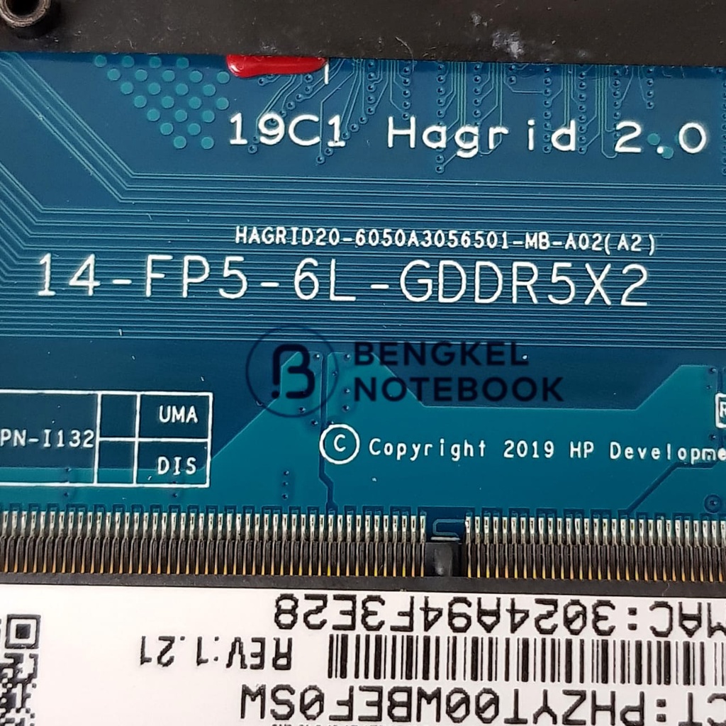 Motherboard HP 14-CM 14T-CM 14-CF 14-DK 14S-DK AMD Ryzen 3 14-FP5-6L-GDDR5X2