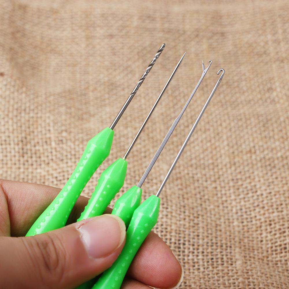 Lanfy Fishing Rigs Needle Kit Terminal Pancing Baiting Needle Set Alat Pancing Tackle Aksesoris Baiting Rig Alat Umpan Jarum Set