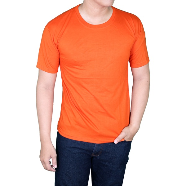 Basic Tshirt Pria Lengan Pendek Polos Leher V - FP 531