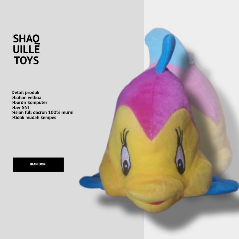 ikan dori / boneka ikan