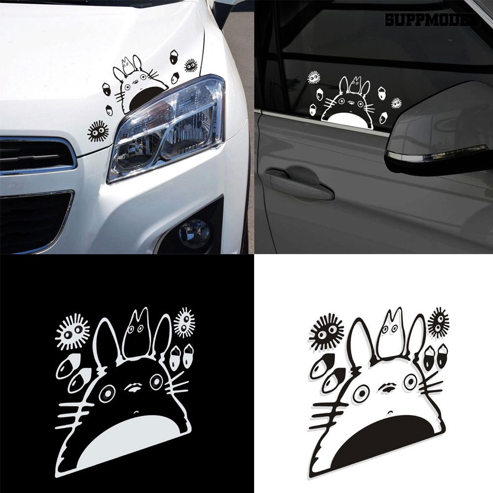 [Auto] Kartun Sisi Jendela Decal Mobil Truk Lampu Alis Reflektif Stiker Dekorasi