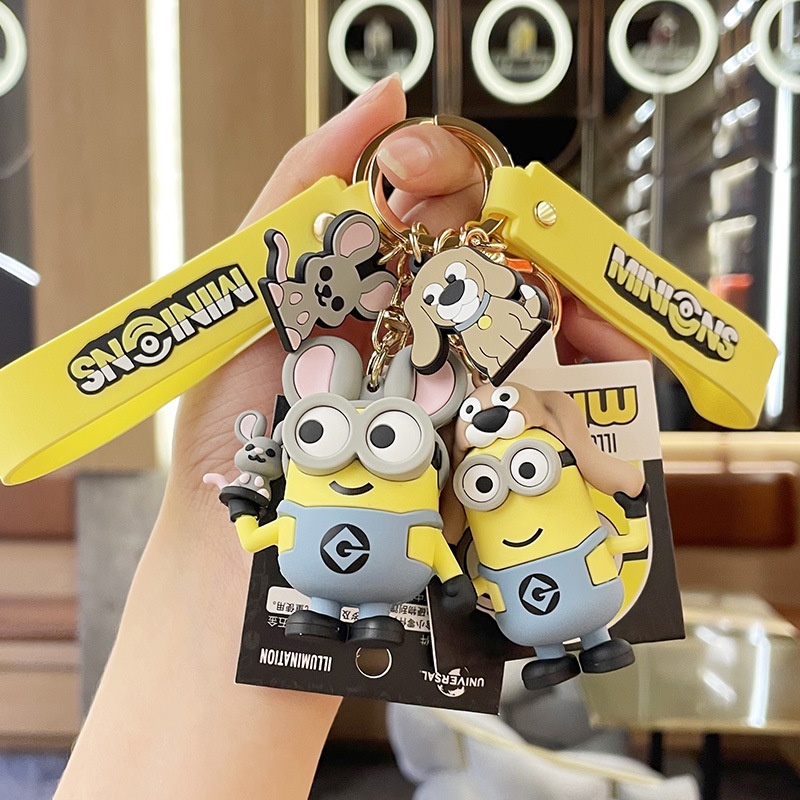 (WGK-081)Minion / Gantungan Shio Minion / Keychain 12 Shio / Gantungan Kunci Minions / Despicable Me / Gantungan Kunci